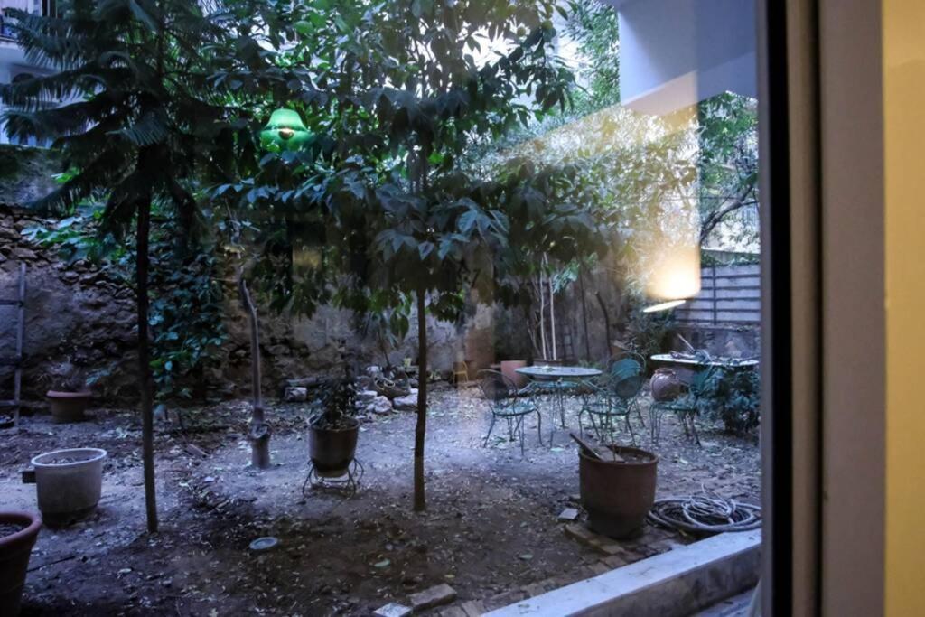 Calm And Cozy Flat With Romantic Garden Athene Buitenkant foto